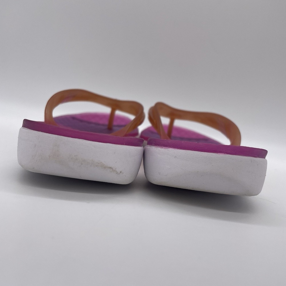 Sperry Womens‎ 7 Shoes Pink Rubber Flip Flop Waterproof Top-Sider Thong Sandals - Picture 5 of 14